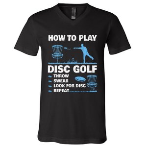 Best Disc Golf For  Disc Golf Tournament Player V-Neck T-Shirt