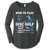 Best Disc Golf For  Disc Golf Tournament Player Women's Perfect Tri Tunic Long Sleeve Shirt