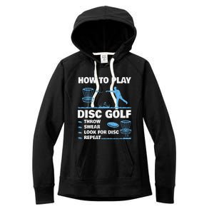 Best Disc Golf For  Disc Golf Tournament Player Women's Fleece Hoodie