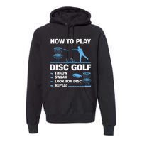 Best Disc Golf For  Disc Golf Tournament Player Premium Hoodie