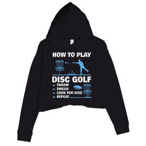 Best Disc Golf For  Disc Golf Tournament Player Crop Fleece Hoodie