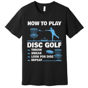 Best Disc Golf For  Disc Golf Tournament Player Premium T-Shirt