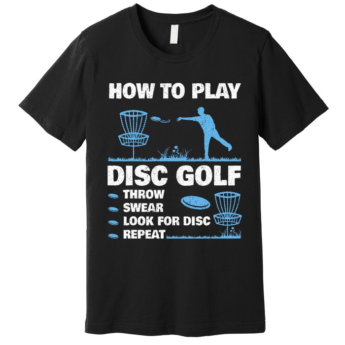 Best Disc Golf For  Disc Golf Tournament Player Premium T-Shirt