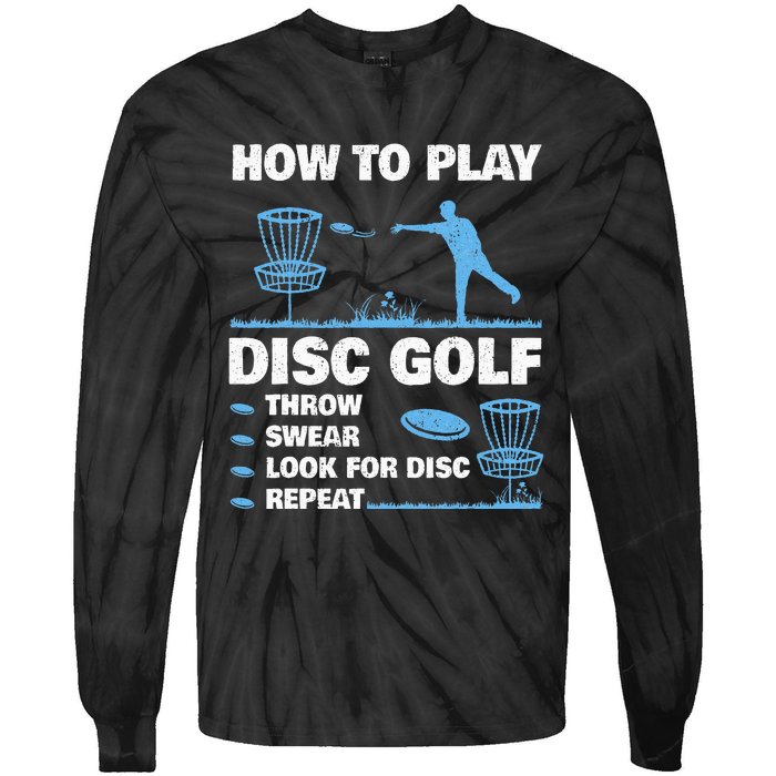 Best Disc Golf For  Disc Golf Tournament Player Tie-Dye Long Sleeve Shirt