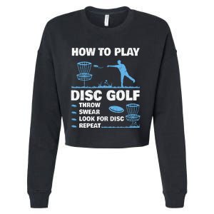 Best Disc Golf For  Disc Golf Tournament Player Cropped Pullover Crew