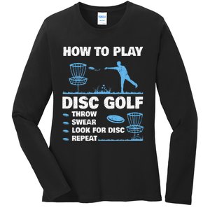 Best Disc Golf For  Disc Golf Tournament Player Ladies Long Sleeve Shirt