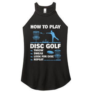 Best Disc Golf For  Disc Golf Tournament Player Women's Perfect Tri Rocker Tank