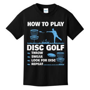 Best Disc Golf For  Disc Golf Tournament Player Kids T-Shirt