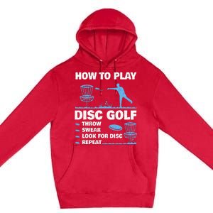 Best Disc Golf For  Disc Golf Tournament Player Premium Pullover Hoodie