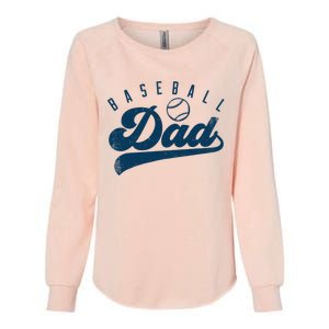 Baseball Dad Gifts Daddy Father's Day Womens California Wash Sweatshirt