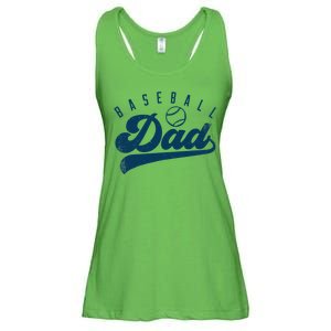 Baseball Dad Gifts Daddy Father's Day Ladies Essential Flowy Tank