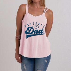 Baseball Dad Gifts Daddy Father's Day Women's Strappy Tank