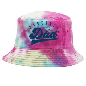 Baseball Dad Gifts Daddy Father's Day Tie-Dyed Bucket Hat