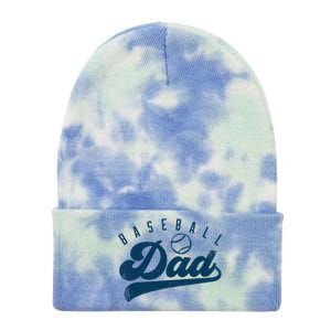 Baseball Dad Gifts Daddy Father's Day Tie Dye 12in Knit Beanie