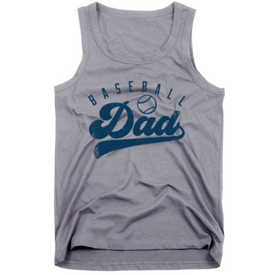 Baseball Dad Gifts Daddy Father's Day Tank Top