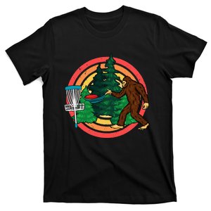 Bigfoot Disc Golf Funny Disc Golf T-Shirt