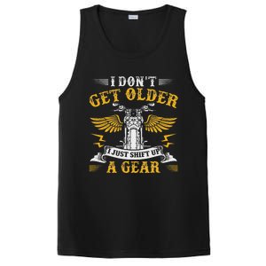 Bikers DonT Get Older Motorcycle Funny Biker PosiCharge Competitor Tank