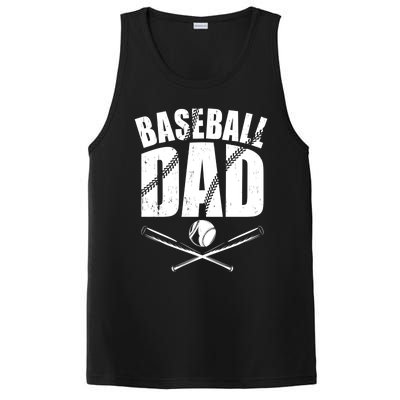 Baseball Dad Great Gift PosiCharge Competitor Tank