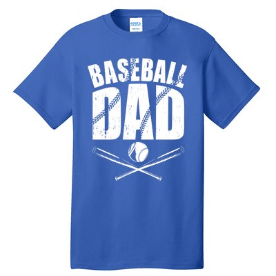 Baseball Dad Great Gift Tall T-Shirt