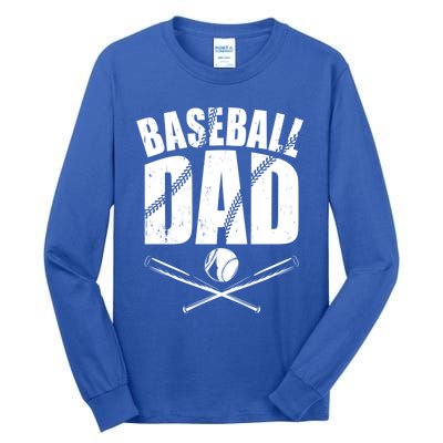 Baseball Dad Great Gift Tall Long Sleeve T-Shirt