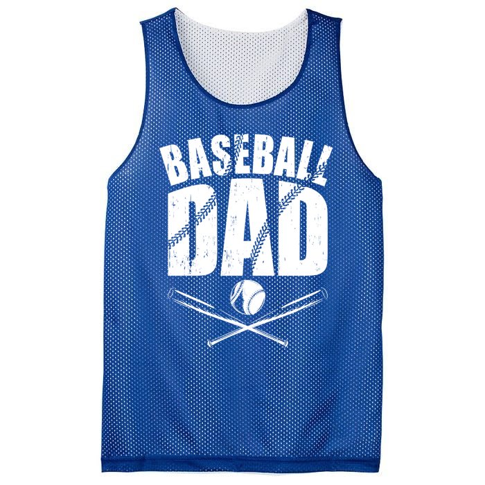 Baseball Dad Great Gift Mesh Reversible Basketball Jersey Tank