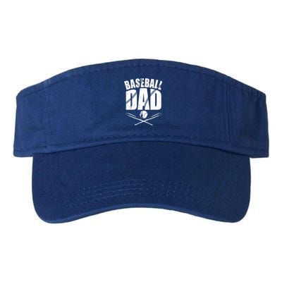 Baseball Dad Great Gift Valucap Bio-Washed Visor