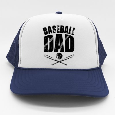 Baseball Dad Great Gift Trucker Hat