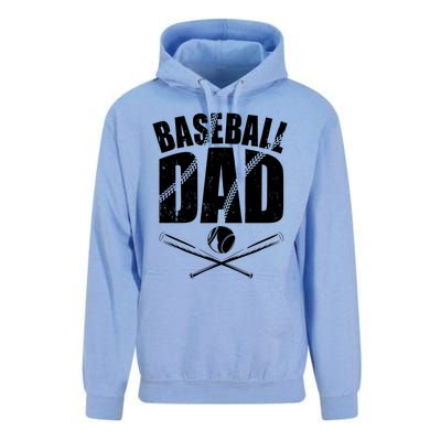 Baseball Dad Great Gift Unisex Surf Hoodie