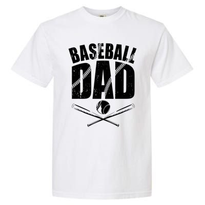 Baseball Dad Great Gift Garment-Dyed Heavyweight T-Shirt