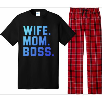 Boss Day Great Gift Wife Mom Boss Mama MotherS Day Birthday Gift Pajama Set