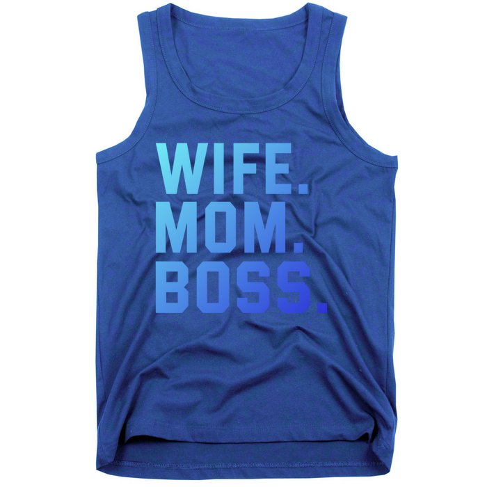 Boss Day Great Gift Wife Mom Boss Mama MotherS Day Birthday Gift Tank Top