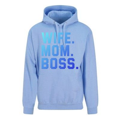 Boss Day Great Gift Wife Mom Boss Mama MotherS Day Birthday Gift Unisex Surf Hoodie