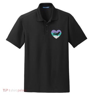 Bearded Dragon Gif For Women & Girls Retro Cute Dry Zone Grid Polo