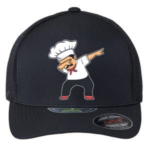 Baker Dabbing Head Chef Meaningful Gift Flexfit Unipanel Trucker Cap