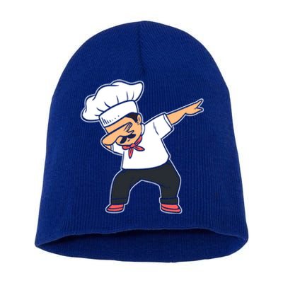 Baker Dabbing Head Chef Meaningful Gift Short Acrylic Beanie