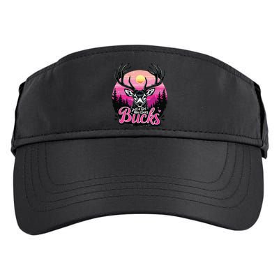 Buck Deer Hunting Hunter Girl Vintage Hunt Adult Drive Performance Visor