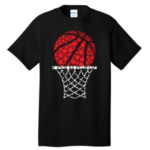 Basketball Dots Happy Dot Day Tall T-Shirt