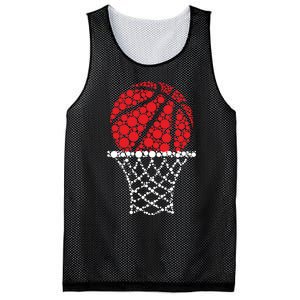 Basketball Dots Happy Dot Day Mesh Reversible Basketball Jersey Tank