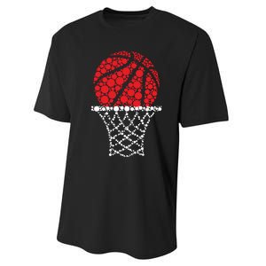 Basketball Dots Happy Dot Day Performance Sprint T-Shirt