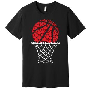 Basketball Dots Happy Dot Day Premium T-Shirt