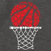 Basketball Dots Happy Dot Day Vector Backpack