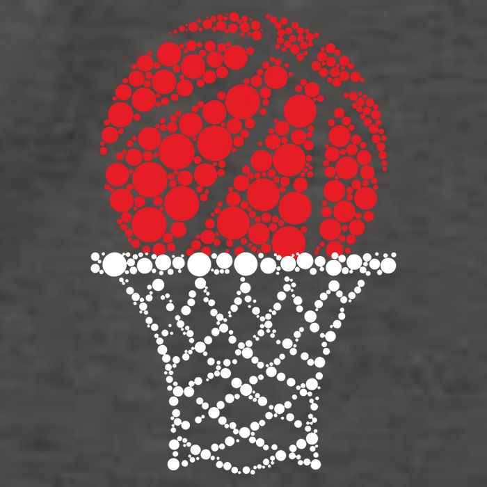Basketball Dots Happy Dot Day Vector Backpack