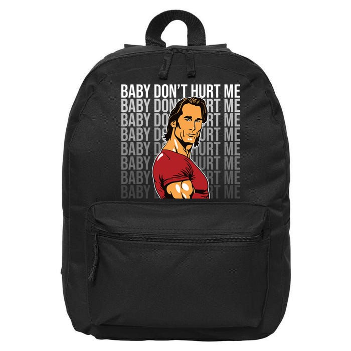 Baby Dont Hurt Me Funny Meme 16 in Basic Backpack