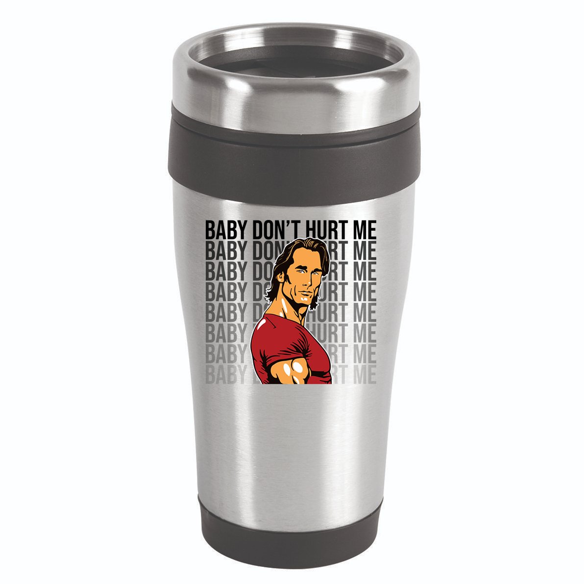 Baby Dont Hurt Me Funny Meme 16oz Travel Tumbler
