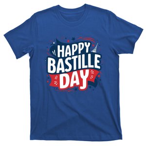 Bastille Day Happy 14th July France Patriotic Eiffel Tower Gift T-Shirt