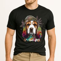 Beagle Dog Hippie Funny dog lovers Cooling Performance Crew T-Shirt