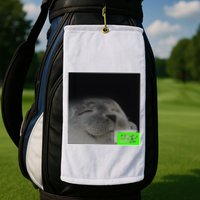 Bouncing Dvd Hits Corner Idle Screen Meme Golf Towel