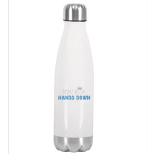 Best Dad Hands Down Stainless Steel Insulated Water Bottle