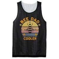 Bee Dad Honey I like A Regular Dad but Cooler Humor Mesh Reversible Basketball Jersey Tank