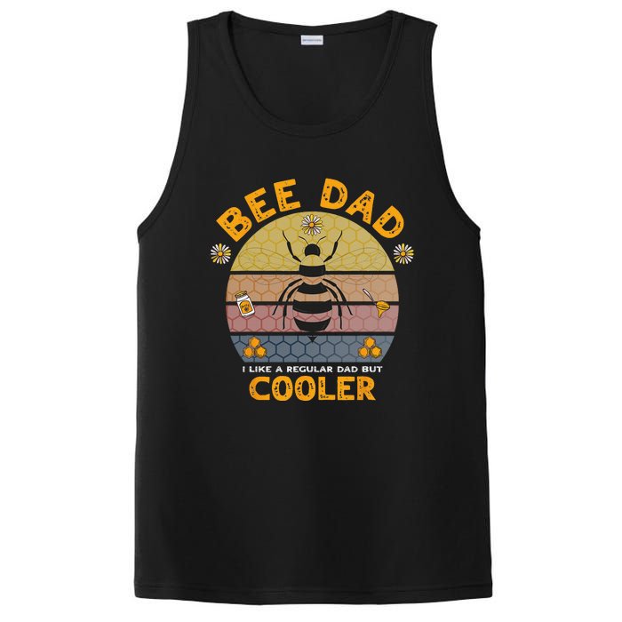 Bee Dad Honey I like A Regular Dad but Cooler Humor PosiCharge Competitor Tank